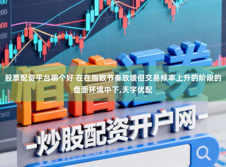 股票配资平台哪个好 在在指数节奏放缓但交易频率上升的阶段的盘面环境中下,天宇优配