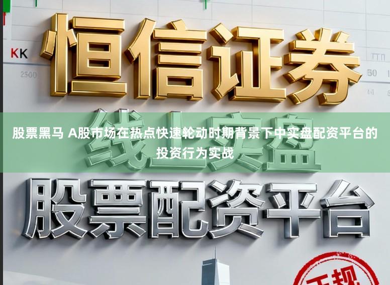 股票黑马 A股市场在热点快速轮动时期背景下中实盘配资平台的投资行为实战