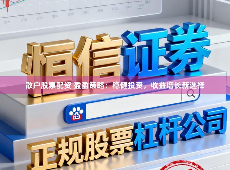 散户股票配资 盈盈策略：稳健投资，收益增长新选择